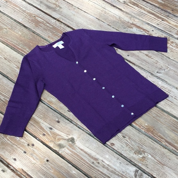 Merino wool cardigan - Picture 4 of 5